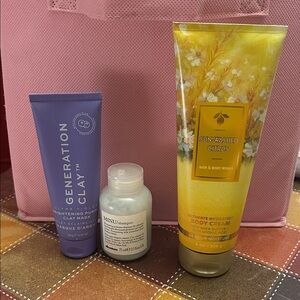 Sun-Washed Citrus Body Cream and Generation Clay Mask Set